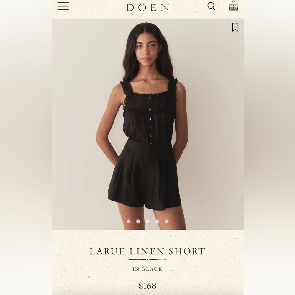Doen Laurie Shorts